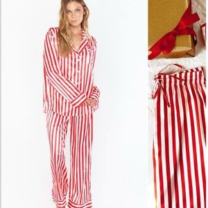 Show Me Your MuMu Striped Pajama Set